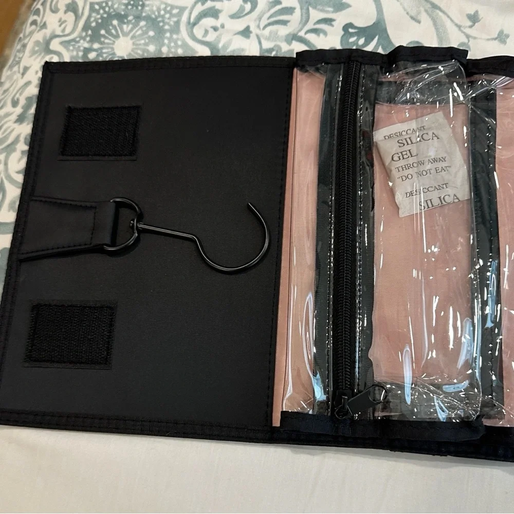 New/unused-Mary Kay Black and Pink Hanging Makeup/Toiletry Organizer